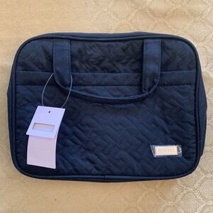 NISHEL Travel Toiletry Bag  Hanging Organizer - 10" x 8" x 4"  Black NWT 🔥🎁🔥